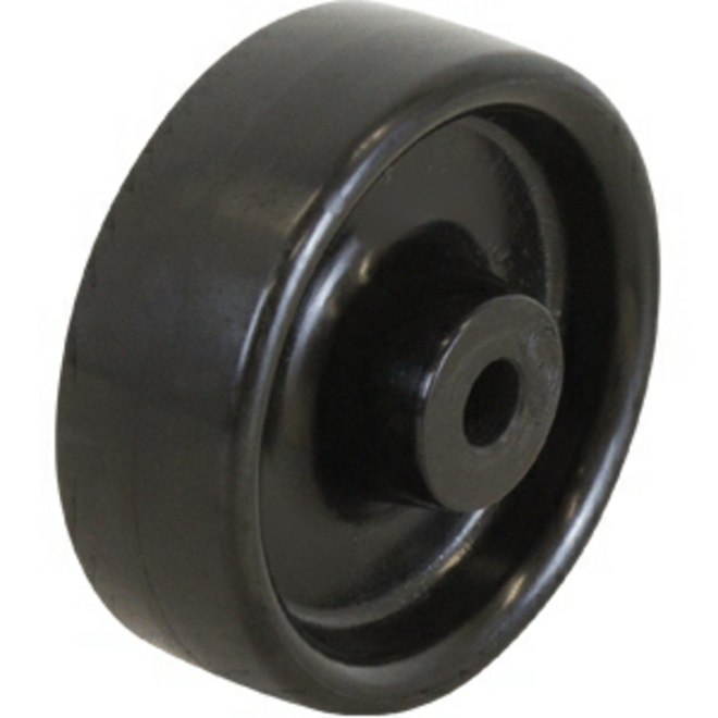 100mm HD Black Nylon Wheel image 0